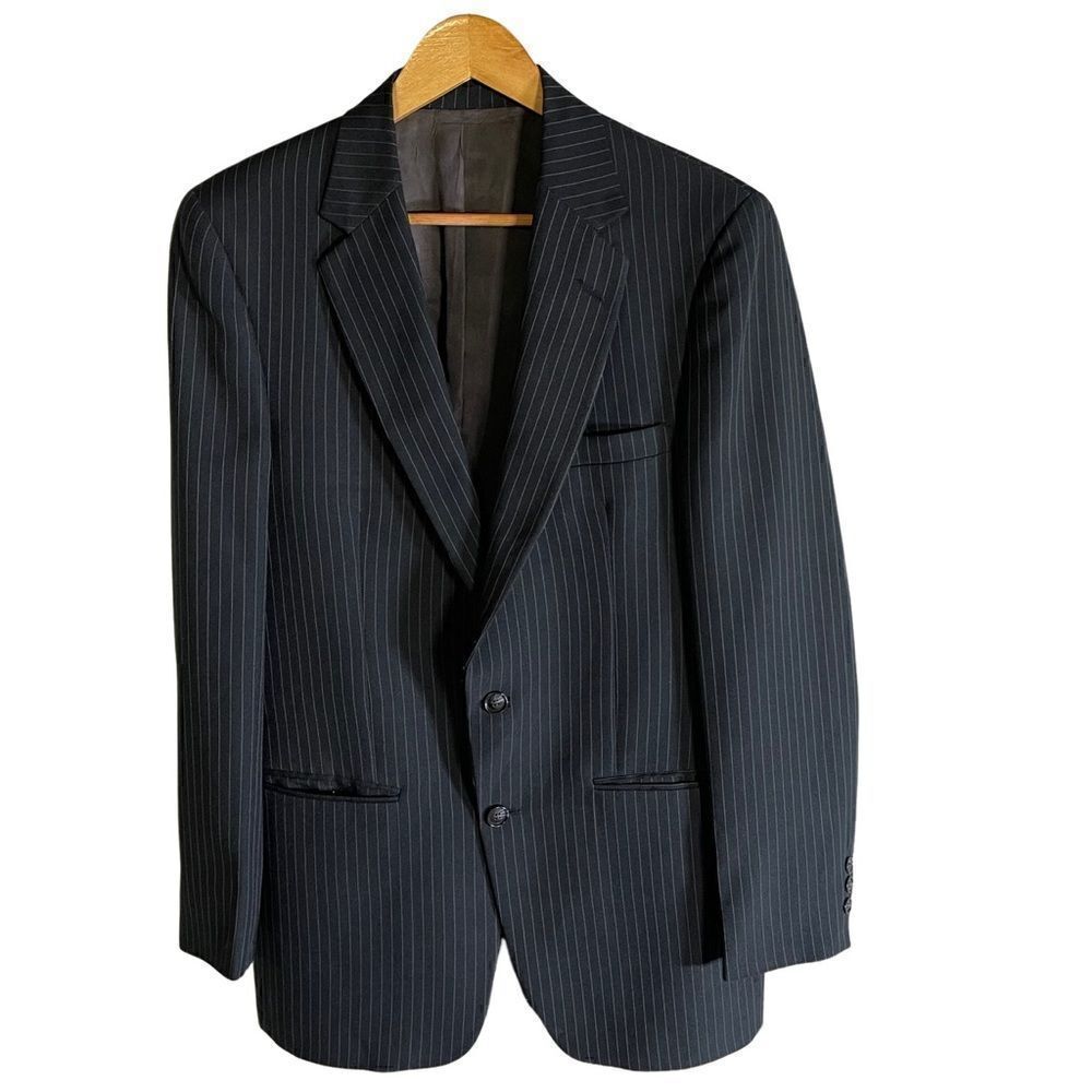 Botany 500 Mans Blue Pin Stripe Blazer